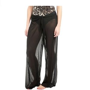 mesh bathing suit pants